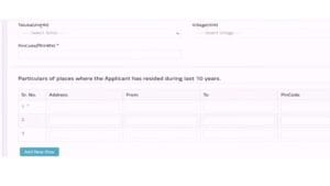 Police Verification Certificate fees and payment details