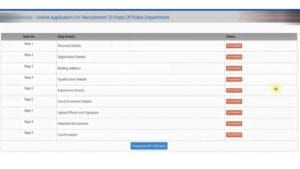 Selection process including CET, knowledge test and document verification for HSSC Constable 2026